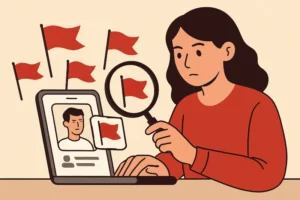 Online Dating Red Flags featured image